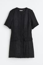 H & M - Boucl Dress - Black