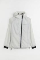 H & M - Regular Fit Water-repellent Running Jacket - Gray