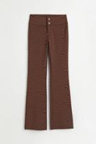 H & M - Flared Pants - Brown