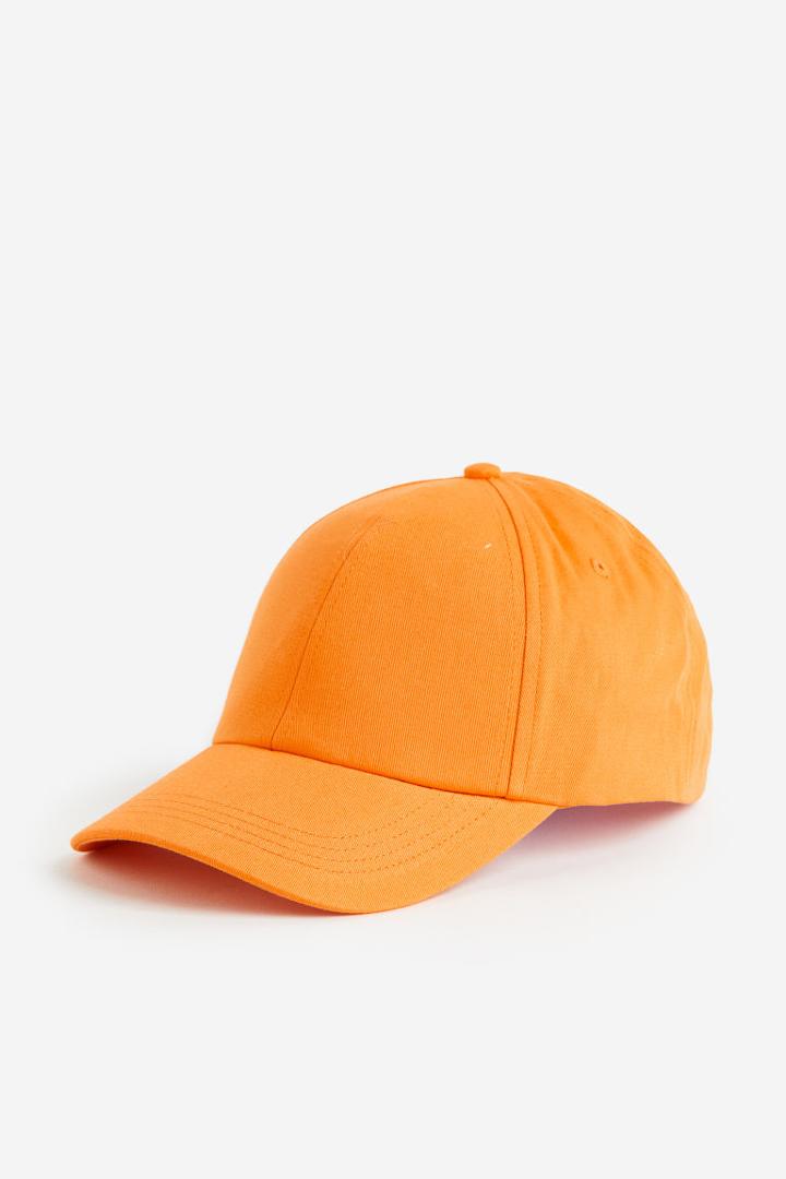 H & M - Cotton Cap - Orange