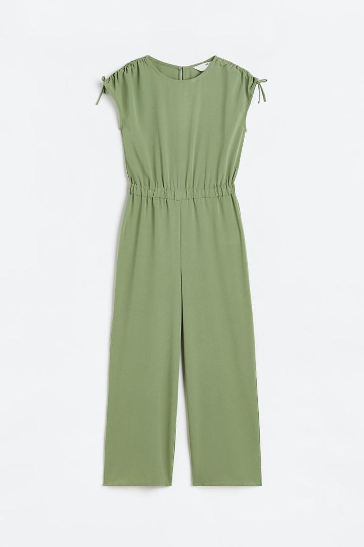 H & M - Crped Jumpsuit - Green