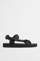 H & M - Strappy Sandals - Black