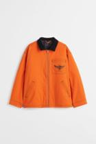 H & M - Cotton Canvas Jacket - Orange