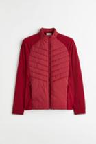 H & M - Regular Fit Thermolite Running Jacket - Red