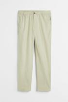 H & M - Linen-blend Joggers - Green