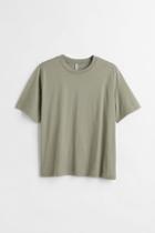 H & M - H & M+ Cotton Jersey T-shirt - Green