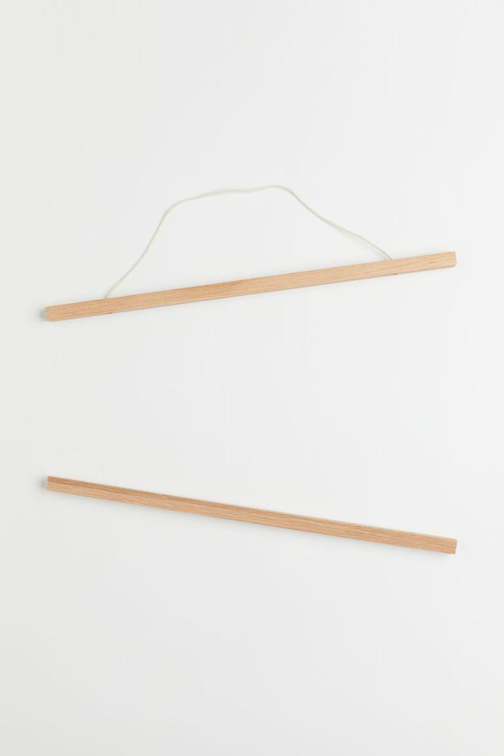 H & M - Large Wooden Frame Mount - Beige