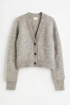 H & M - Wool-blend Cardigan - Gray