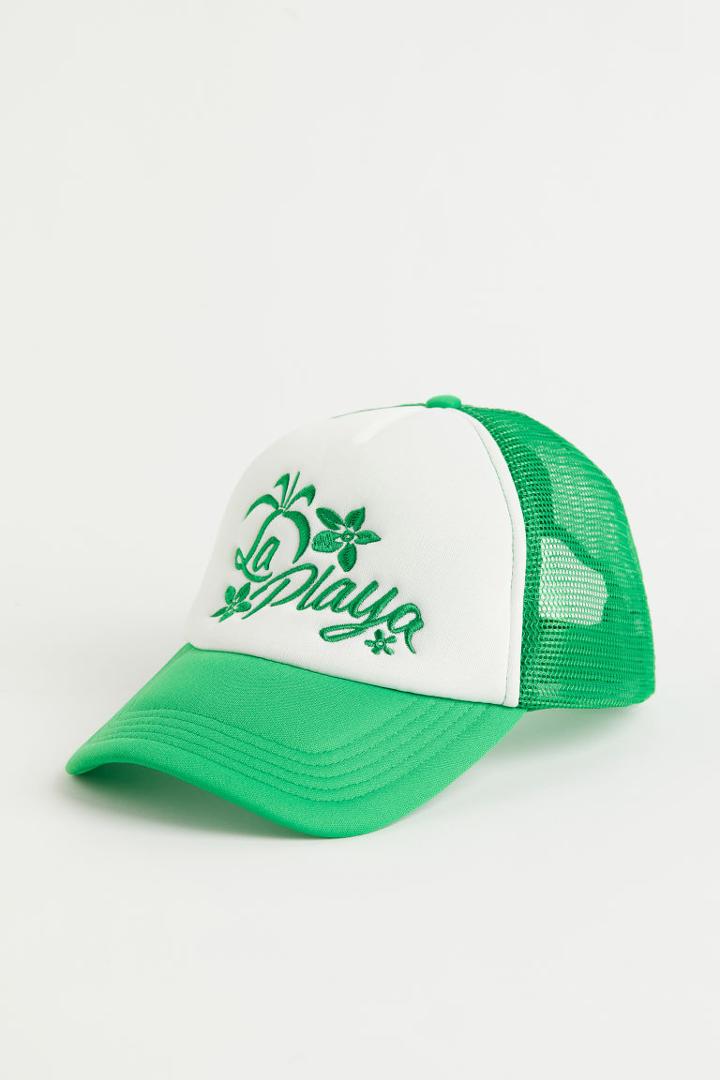H & M - Mesh-back Cap - Green