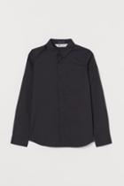 H & M - Easy-iron Shirt - Black
