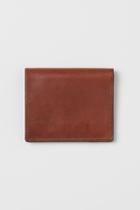 H & M - Leather Wallet - Orange
