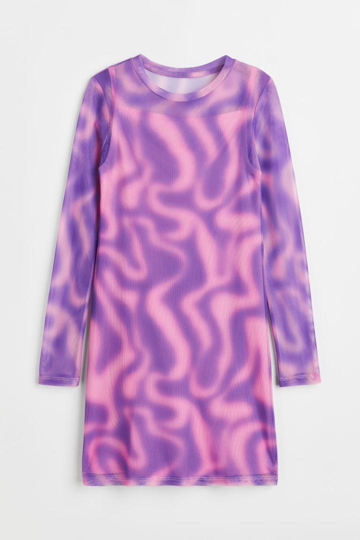 H & M - Jersey Dress - Pink