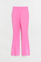 H & M - Flared Leggings - Pink