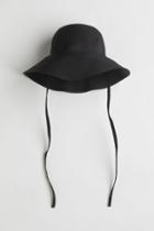 H & M - Tie-detail Sun Hat - Black