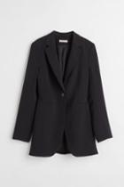 H & M - Long Jacket - Black