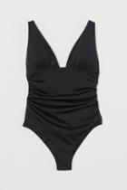 H & M - Shaping Swimsuit - Black