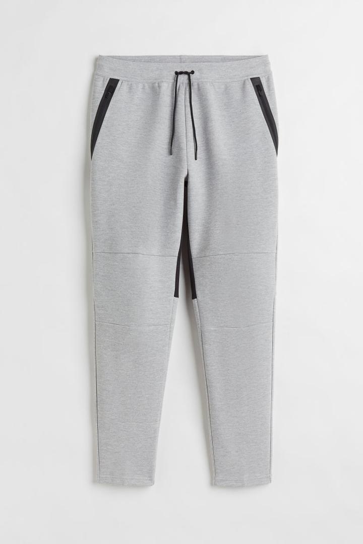 H & M - Sports Joggers In Drymove&trade; - Gray