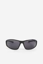 H & M - Curved Lens Sunglasses - Black