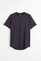 H & M - Loose Fit Sports Shirt - Black