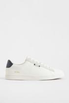 H & M - Faux Leather Sneakers - White