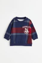 H & M - Cotton-blend Sweatshirt - Blue