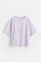 H & M - H & M+ Cotton T-shirt - Purple