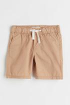 H & M - Cotton Shorts - Beige