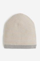 H & M - Purl-knit Hat - Gray