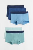 H & M - 5-pack Boxer Shorts - Green