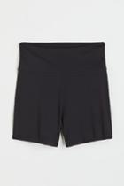 H & M - Super Soft Hot Pants - Black