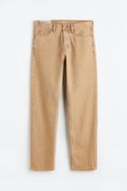 H & M - Relaxed Jeans - Beige