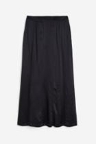 H & M - Long Skirt - Black