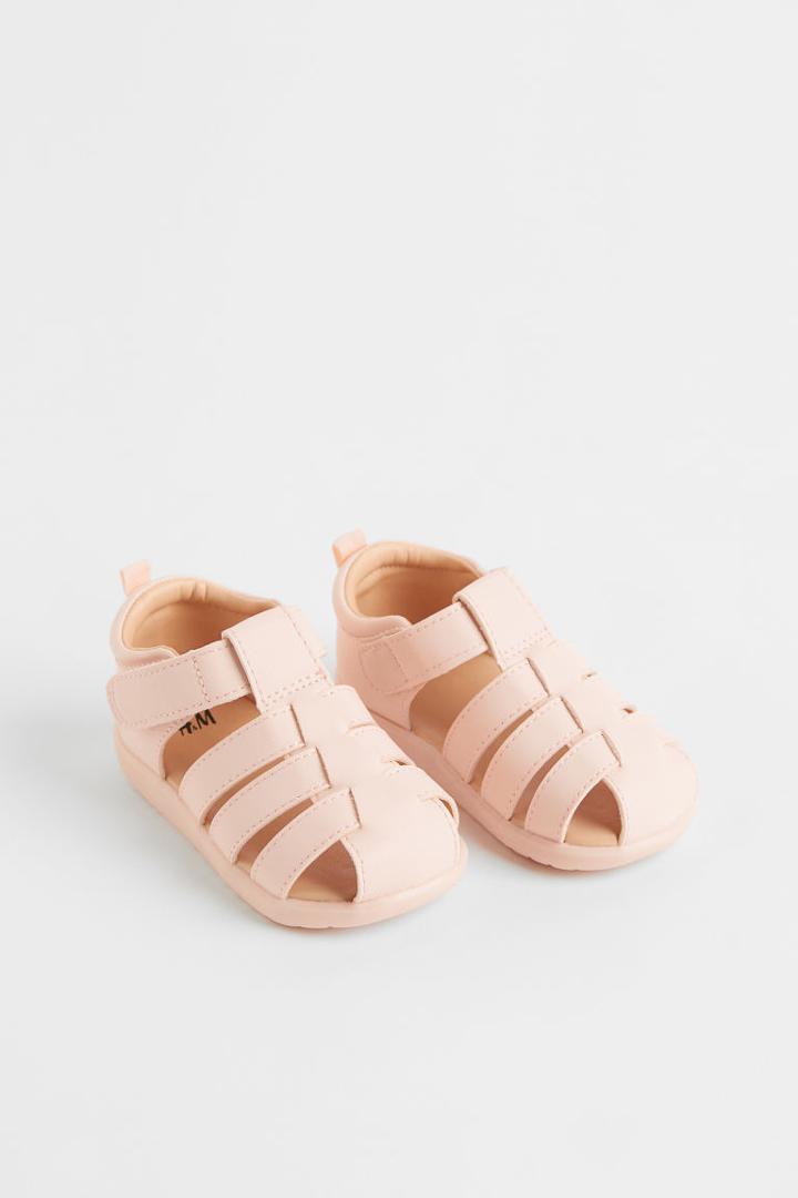 H & M - Strappy Sandals - Orange
