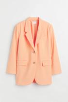 H & M - Oversized Jacket - Orange