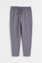 H & M - Cotton Jersey Joggers - Gray