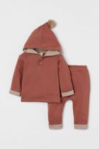 H & M - Top And Pants - Orange
