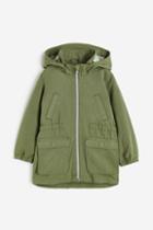 H & M - Woven Parka - Green