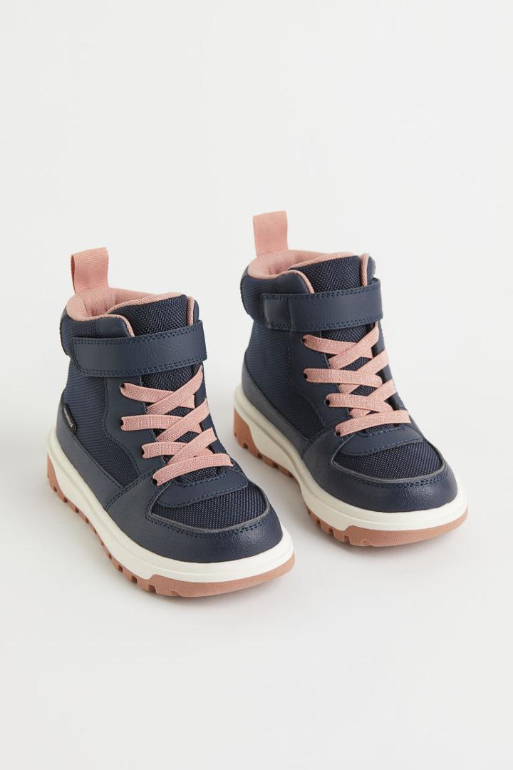 H & M - Waterproof High Tops - Blue