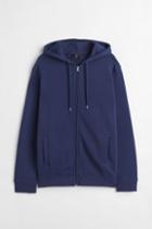 H & M - Regular Fit Hooded Jacket - Blue