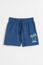 H & M - Jersey Shorts - Blue