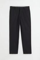 H & M - Regular Fit Suit Pants - Black