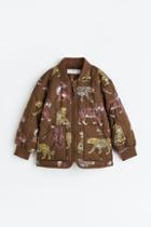 H & M - Quilted Jacket - Beige