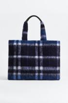 H & M - Flannel Shopper - Blue