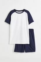 H & M - 2-piece Sports Set - White