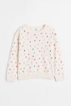 H & M - Fine-knit Cotton Sweater - White