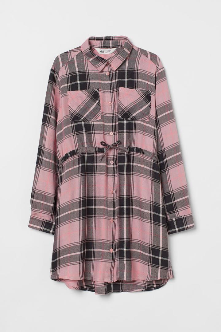 H & M - Shirt Dress - Pink