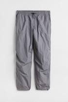 H & M - Loose Fit Cotton Joggers - Gray
