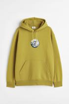 H & M - Relaxed-fit Hoodie - Green