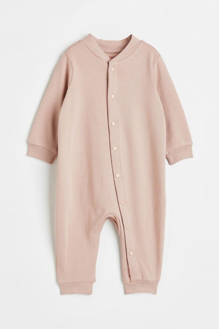 H & M - Sweatshirt Jumpsuit - Pink