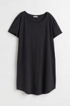 H & M - H & M+ Modal-blend T-shirt Dress - Blue